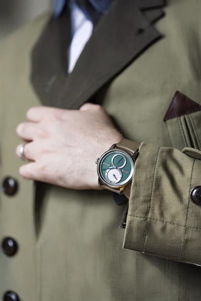 Le Régulateur Louis Erard X Kudoke Forest Green