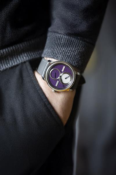 Le Régulateur Louis Erard X Kudoke Purple