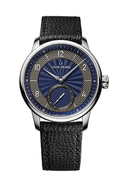 Petite Seconde Guilloché Anthracite Blue