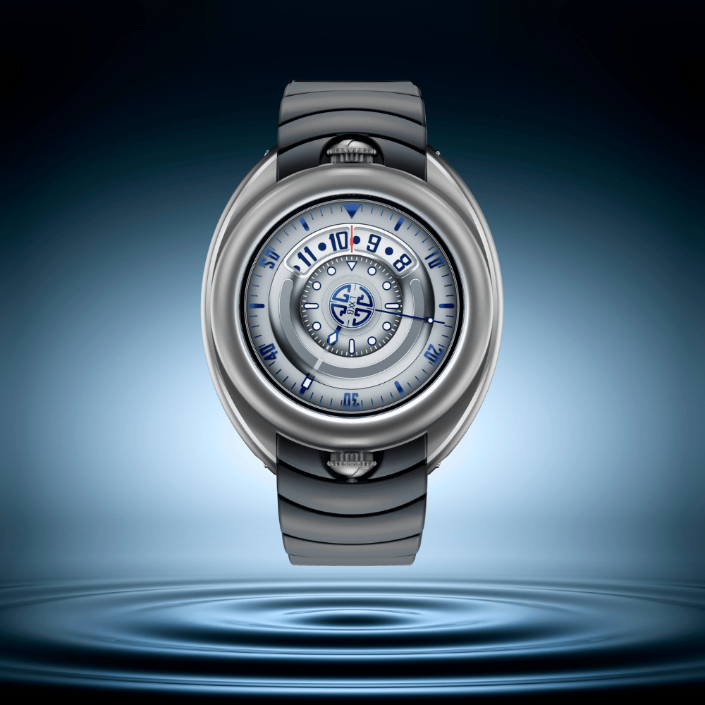 AQUALAB Silver Grey and Blue