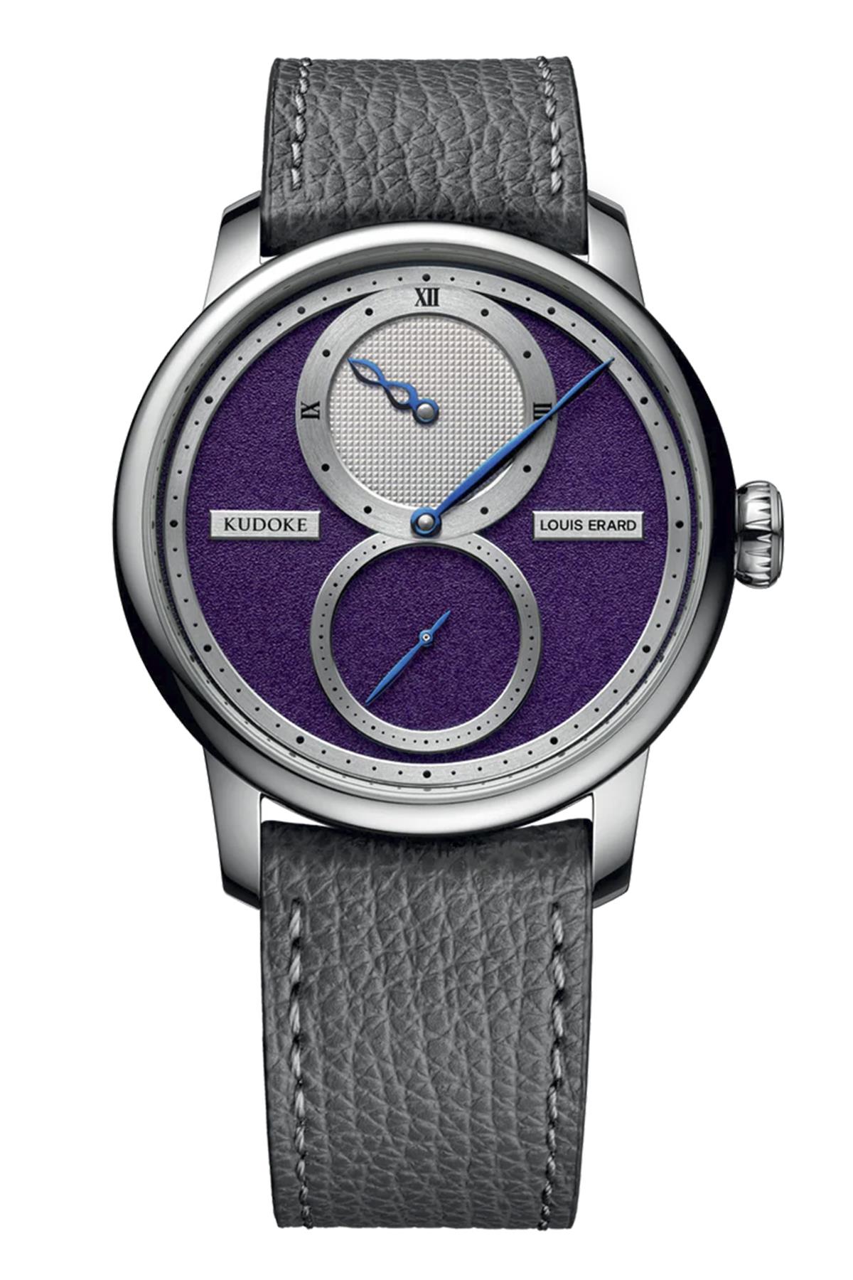 Le Régulateur Louis Erard X Kudoke Purple