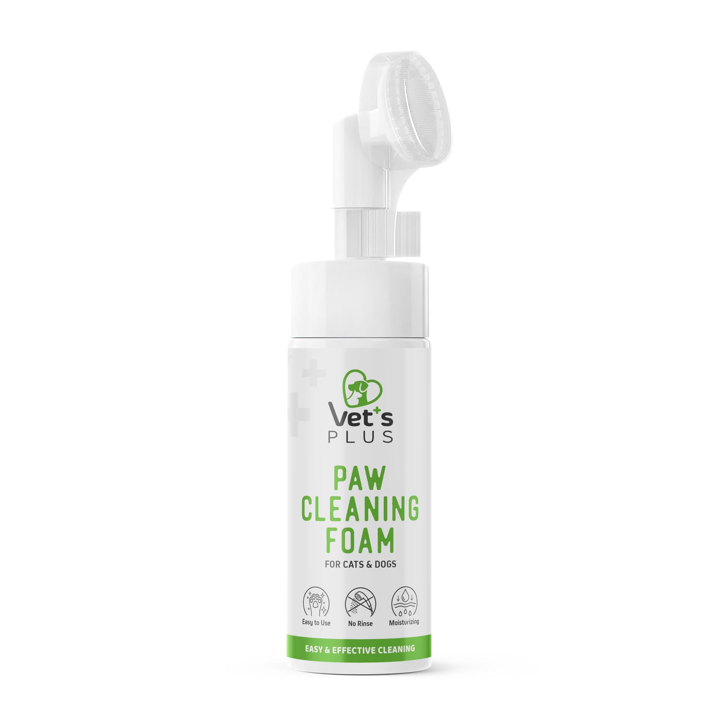 Vets Plus Kedi ve Köpekler İçin Aloe Vera Özlü Pati Temizleme Köpüğü 150ml