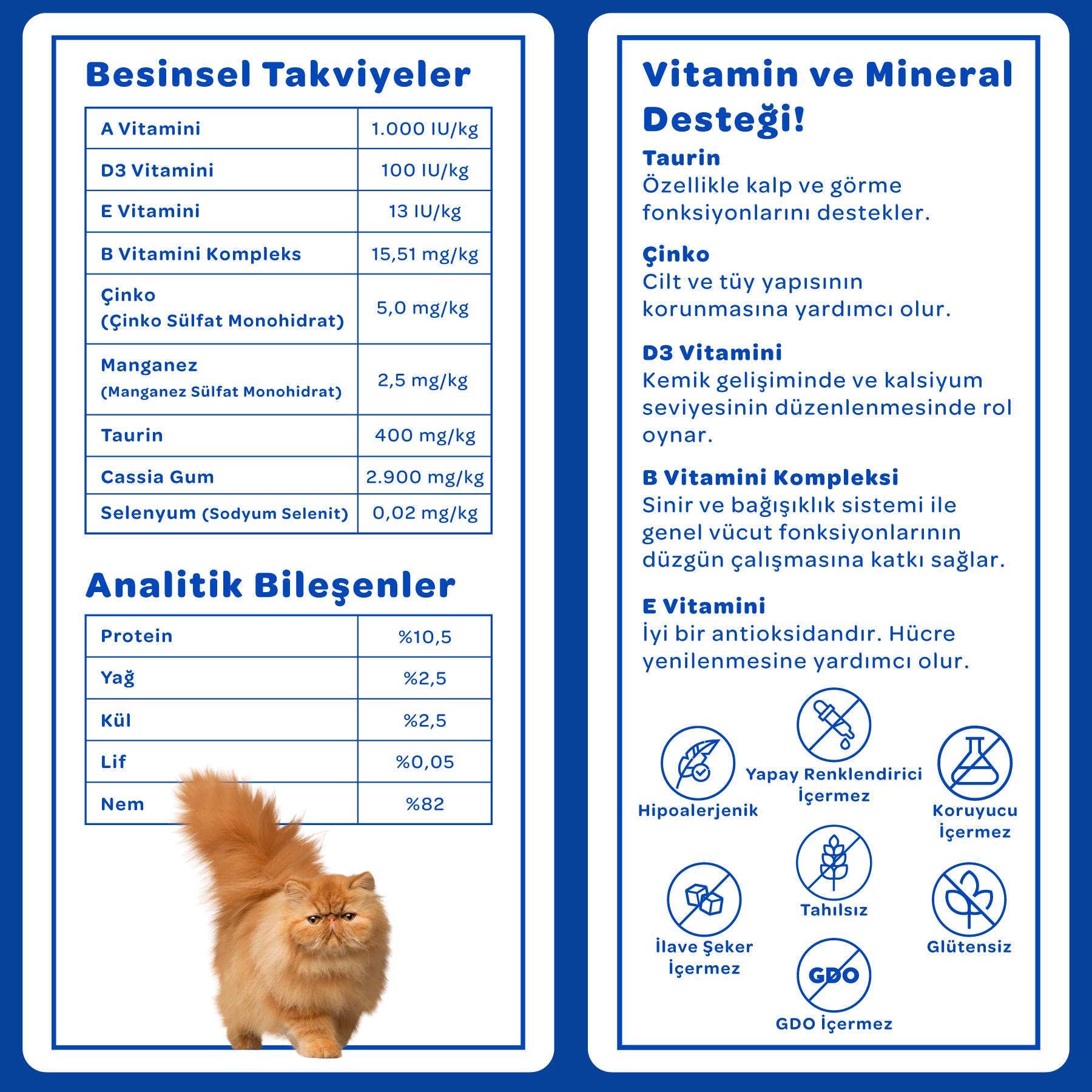 Vets Plus Optimal Nutrition Sardalya Balıklı Tahılsız Kedi Konservesi 85gr