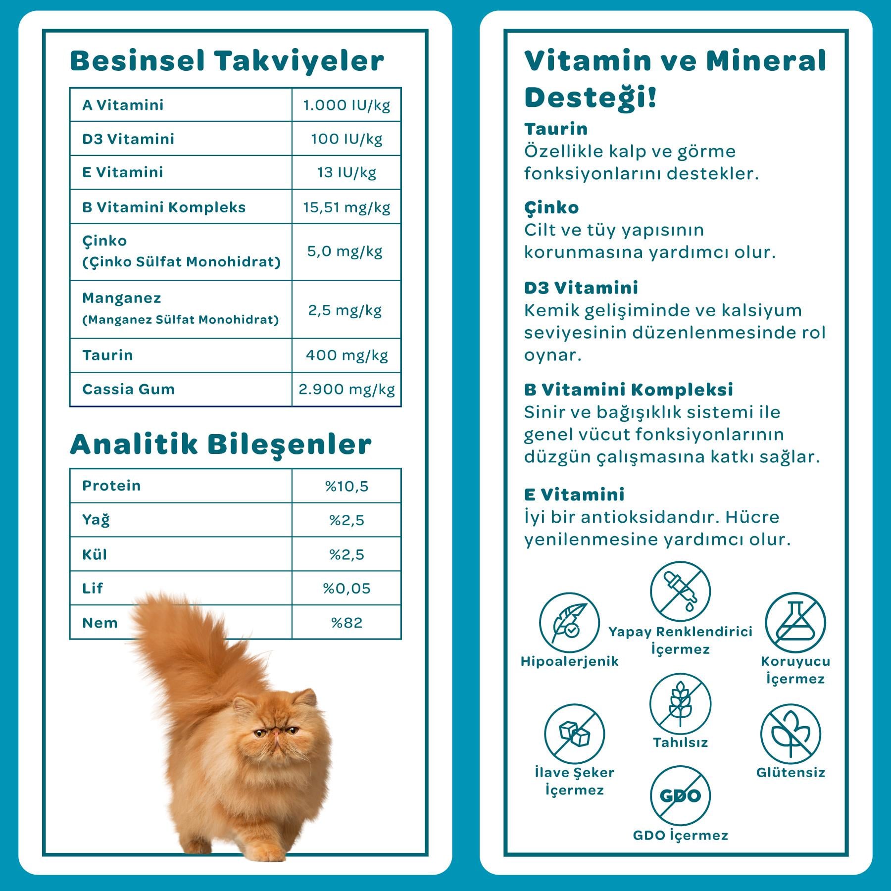 Vets Plus Optimal Nutrition Ton Balıklı Tahılsız Kedi Konservesi 85gr