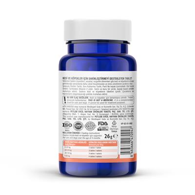 Vets Plus Calming Kedi ve Köpekler İçin Sakinleştirici Tablet (75li)