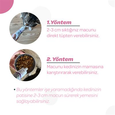 Vets Plus Hamile ve Yavru Kediler için Multivitamin Malt Kedi Macunu 100gr