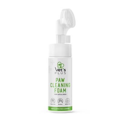 Vets Plus Kedi ve Köpekler İçin Aloe Vera Özlü Pati Temizleme Köpüğü 150ml