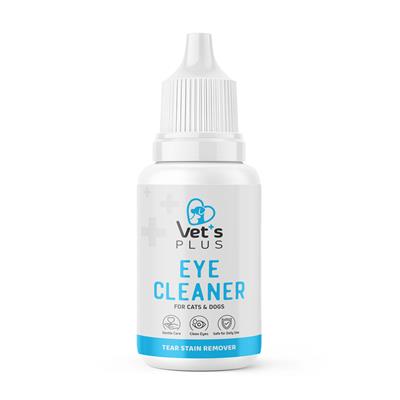 Vets Plus Kedi ve Köpekler için Gözyaşı Lekesi Temizleme Solüsyonu 50ml