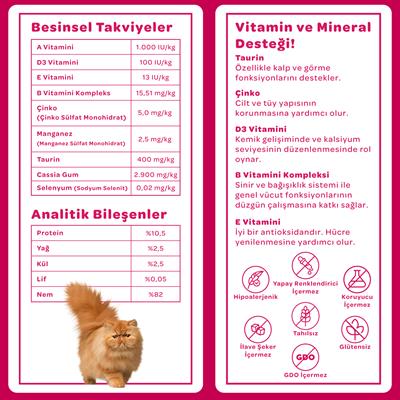 Vets Plus Optimal Nutrition Somon Balıklı Tahılsız Kedi Konservesi 85gr