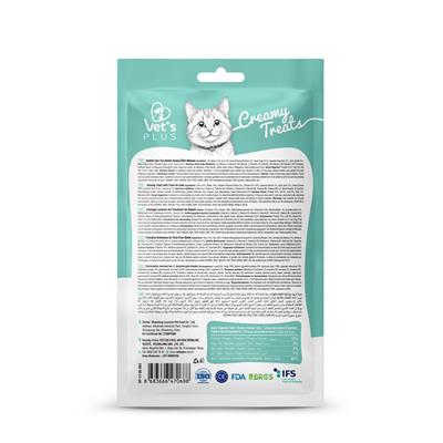 Vets Plus Ton Balıklı Krema Kedi Ödül Maması 14gr (5li)