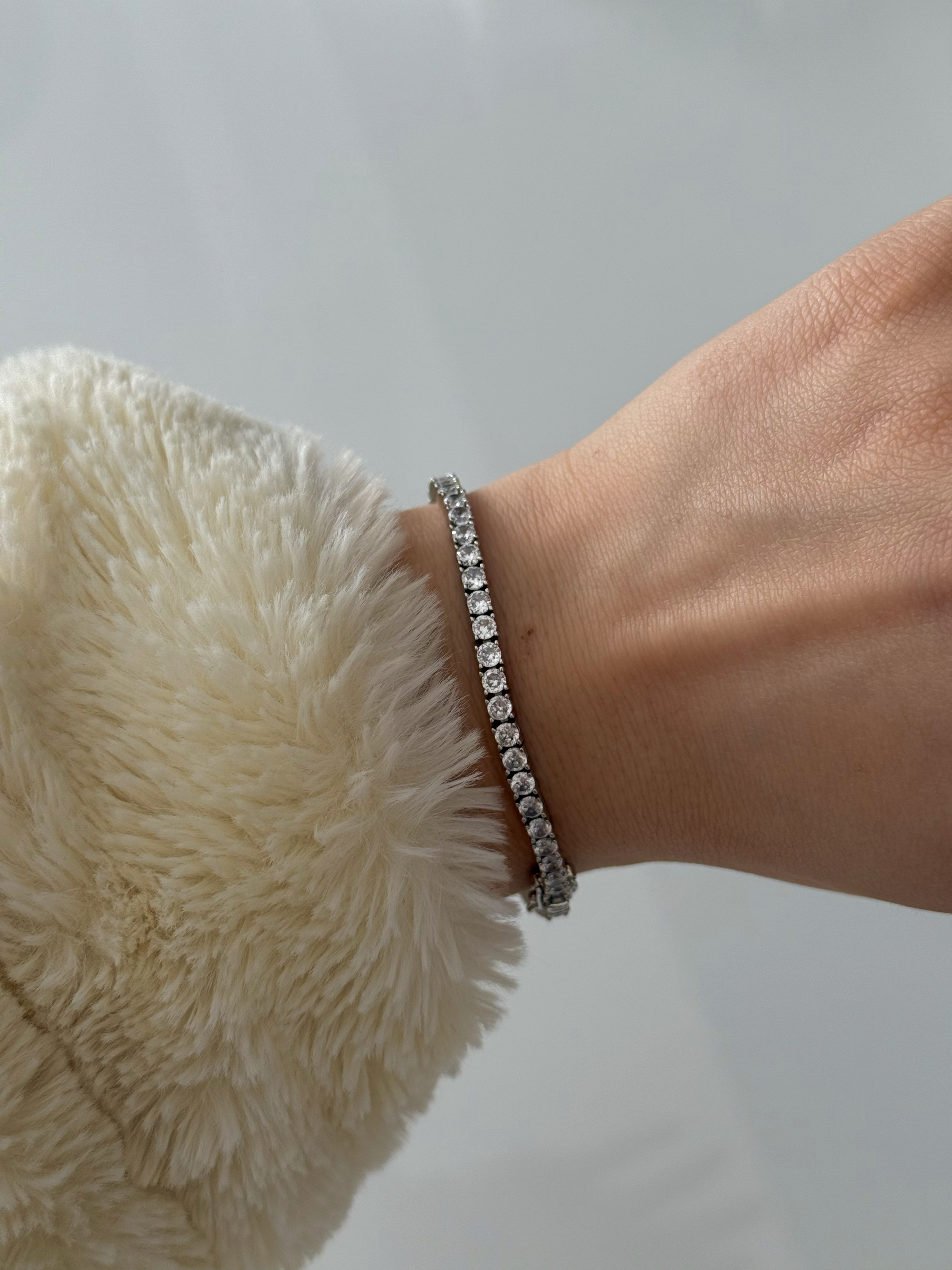 925 Gümüş | 3mm Döküm Suyolu Bileklik