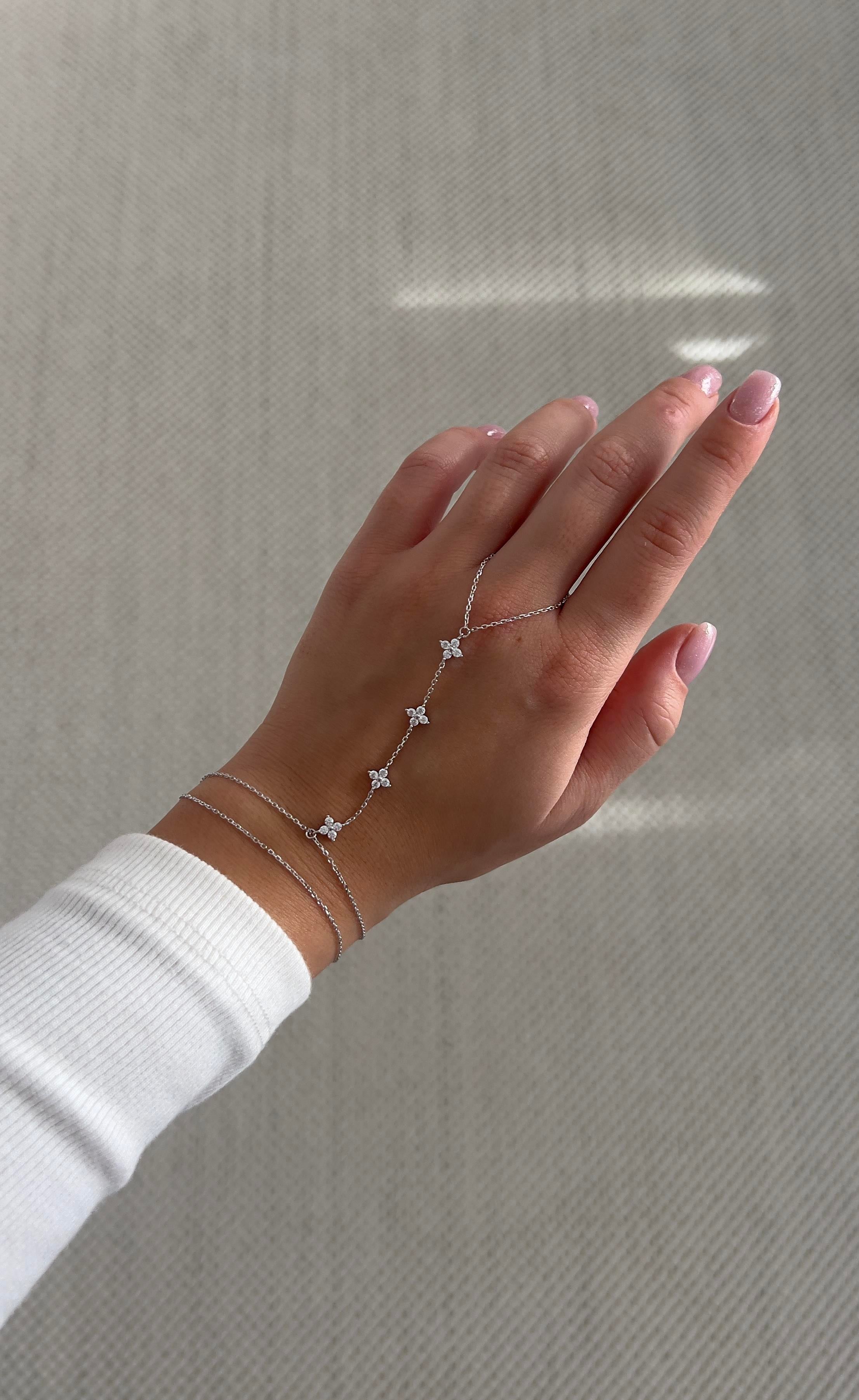 925 Gümüş | 4 Yoncalı Şahmeran