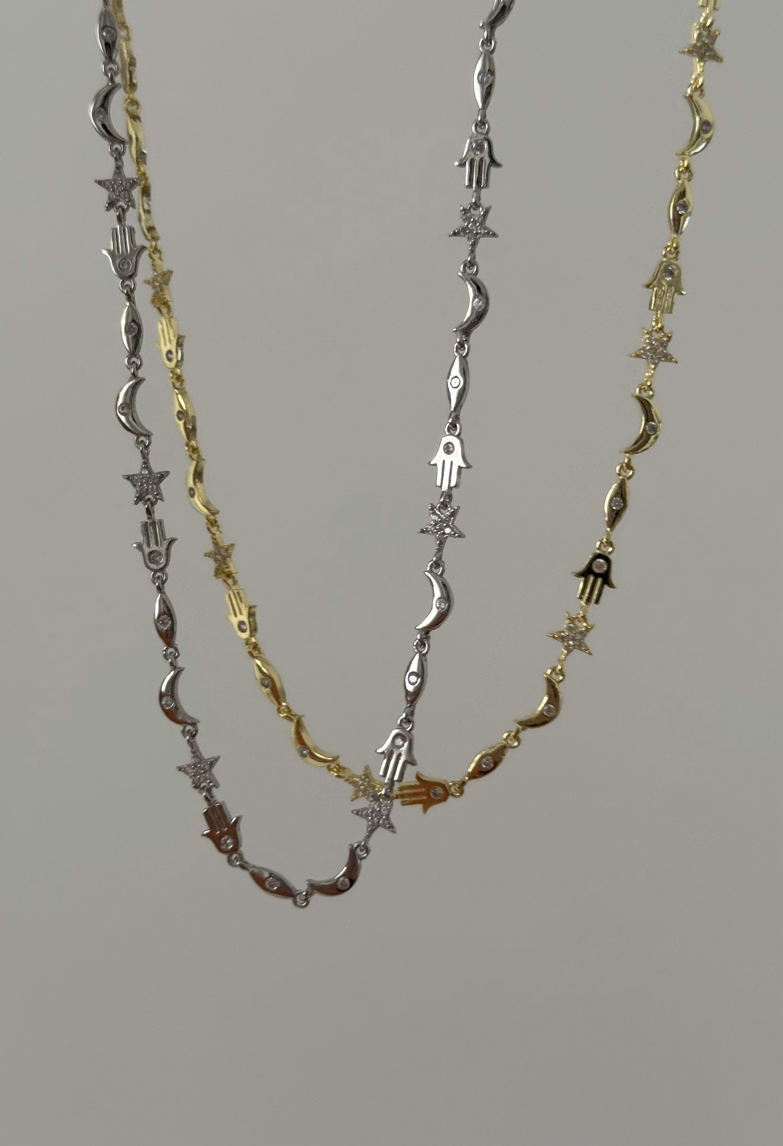 925 Gümüş | Manifest Charm Choker Kolye