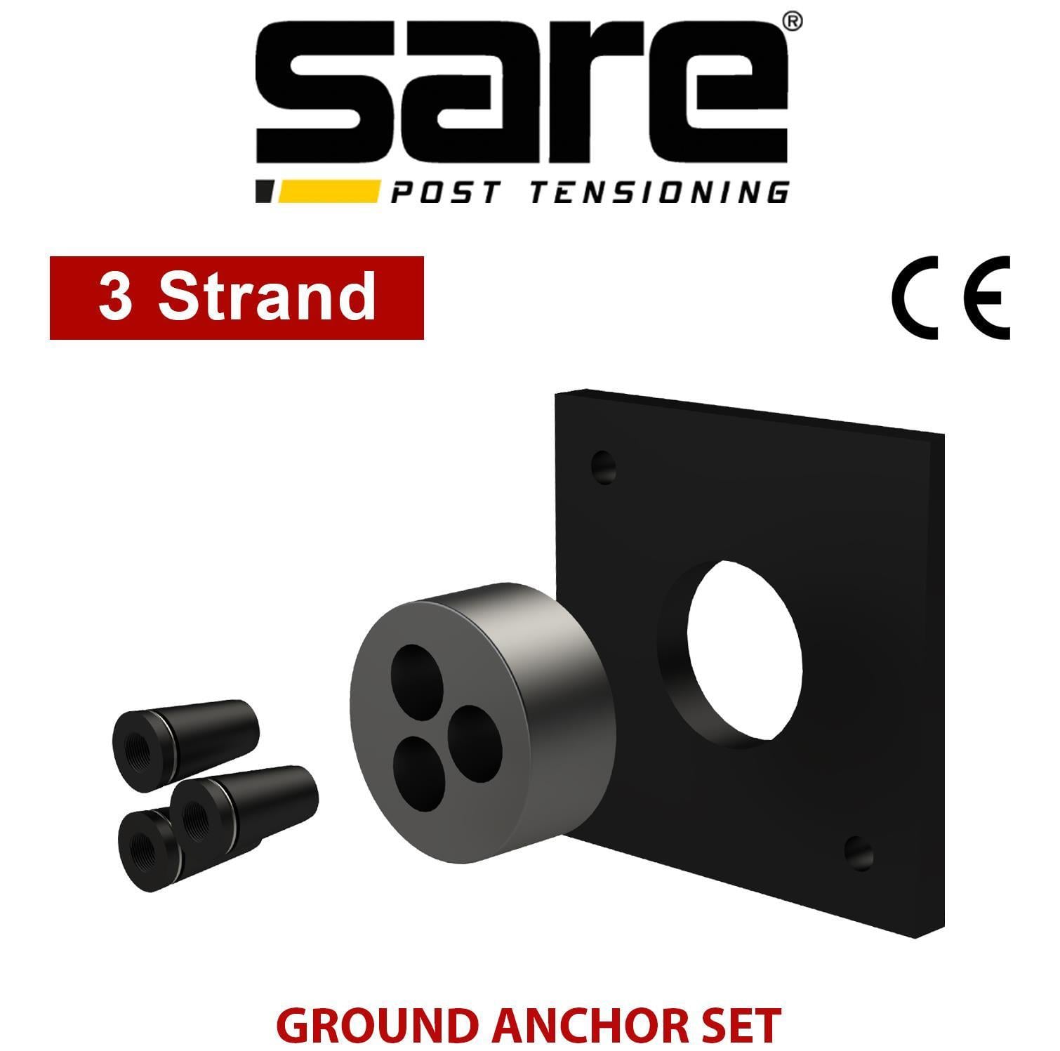 3 Strand Ground Anchor