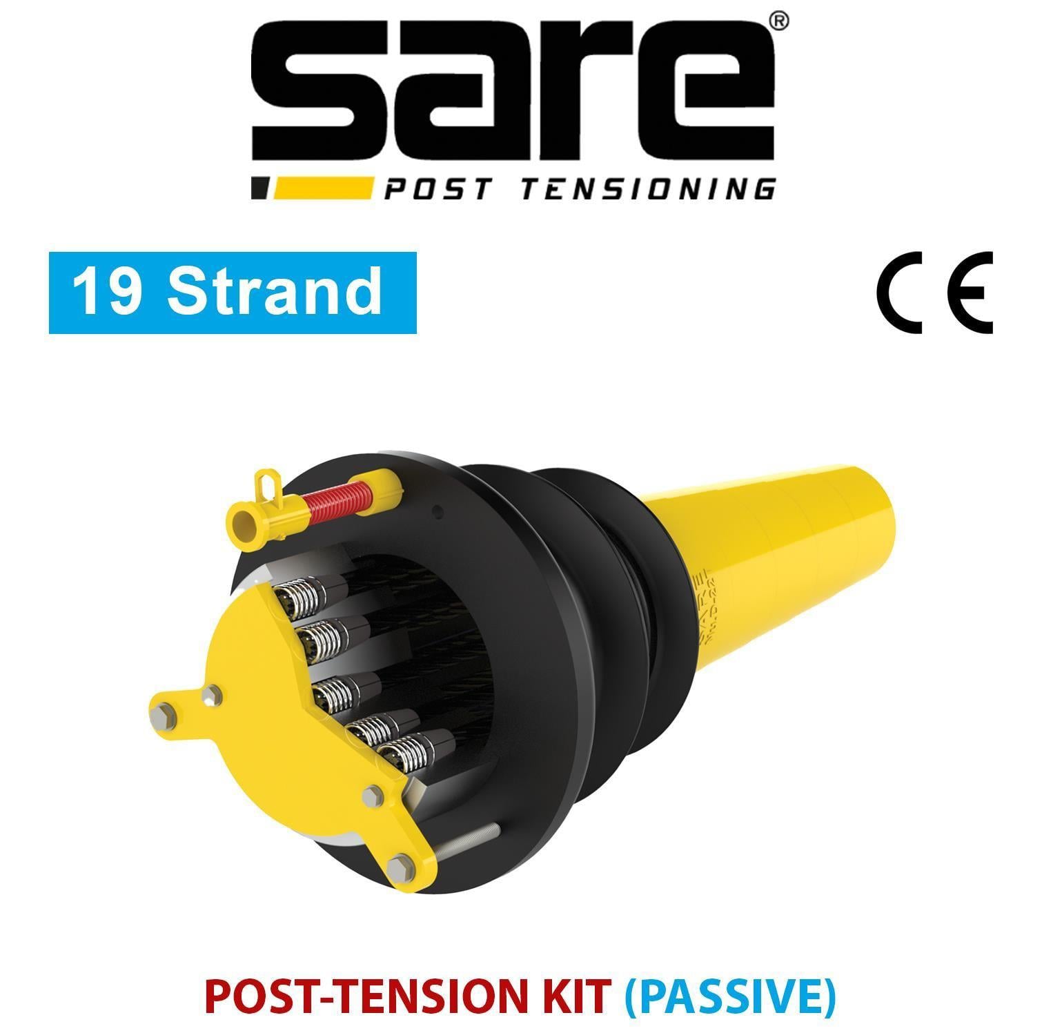 19 Strand - Passive Type Post Tension Kit