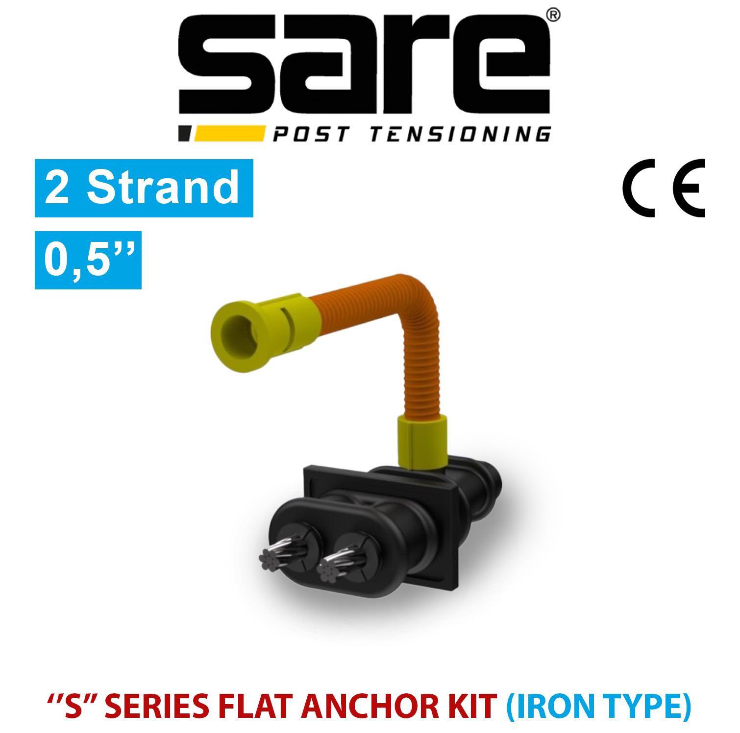 2 Strand - S Series Post Tension Kit