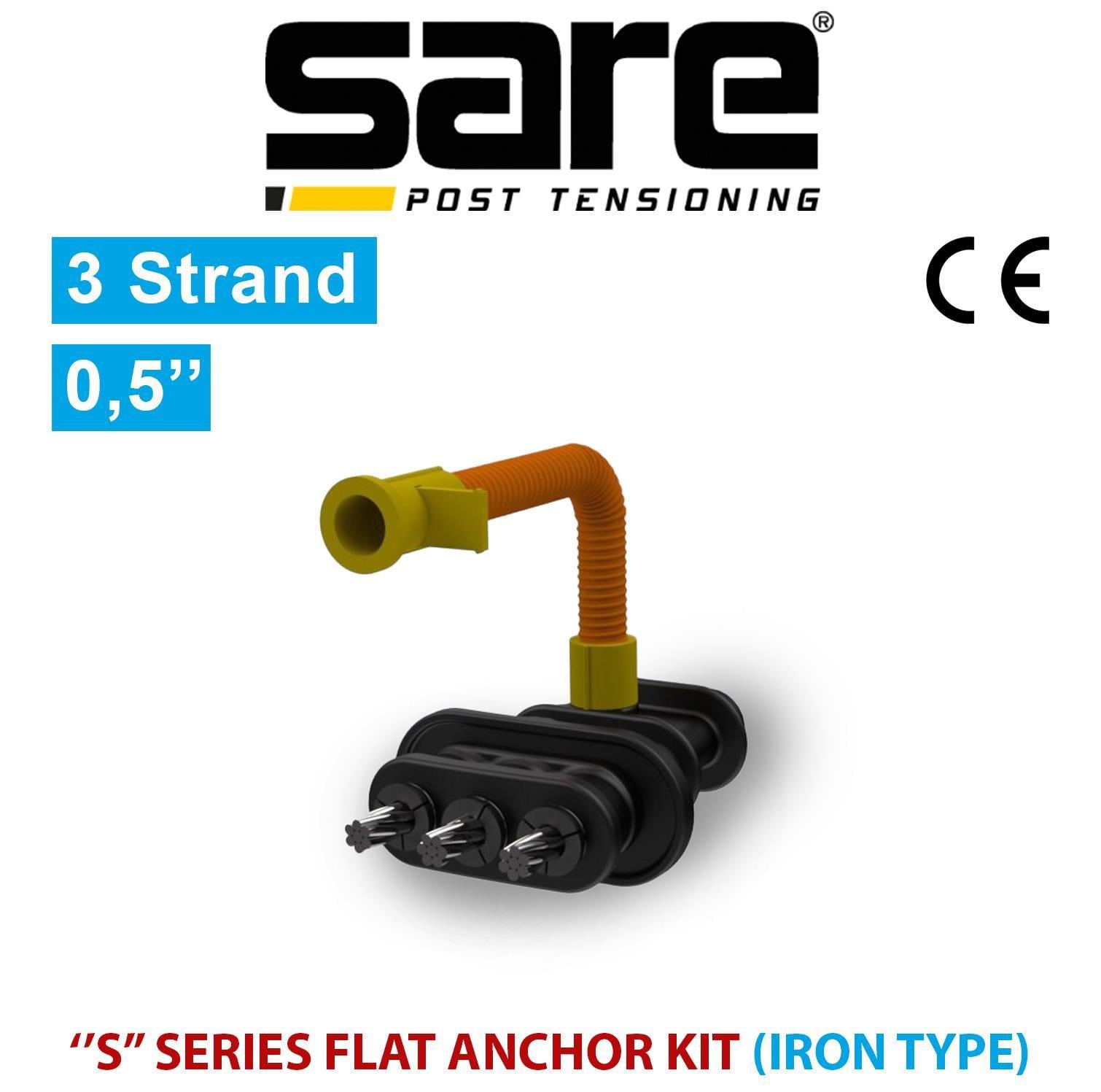 3 Strand - S Series Post Tension Kit