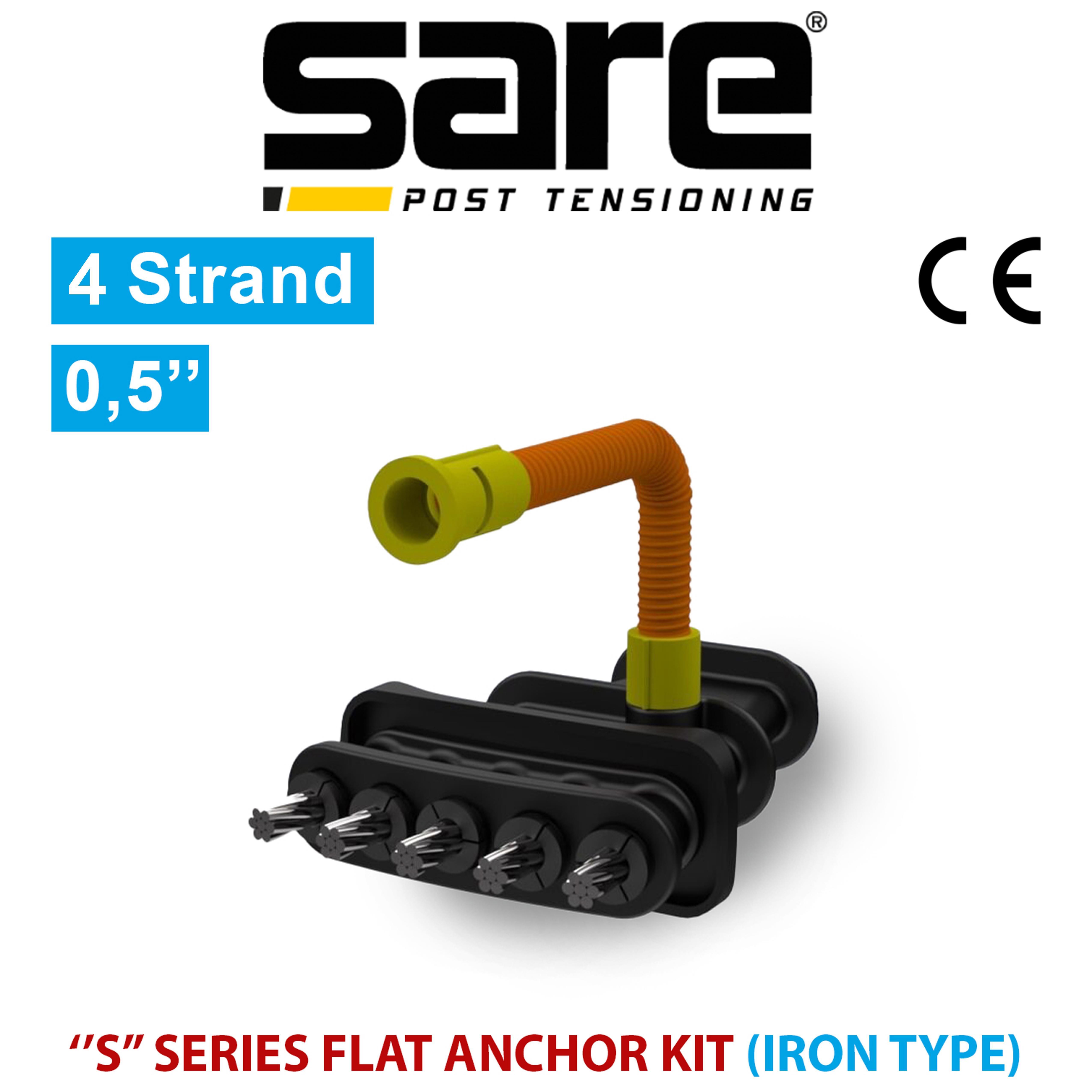 4 Strand - S Series Post Tension Kit