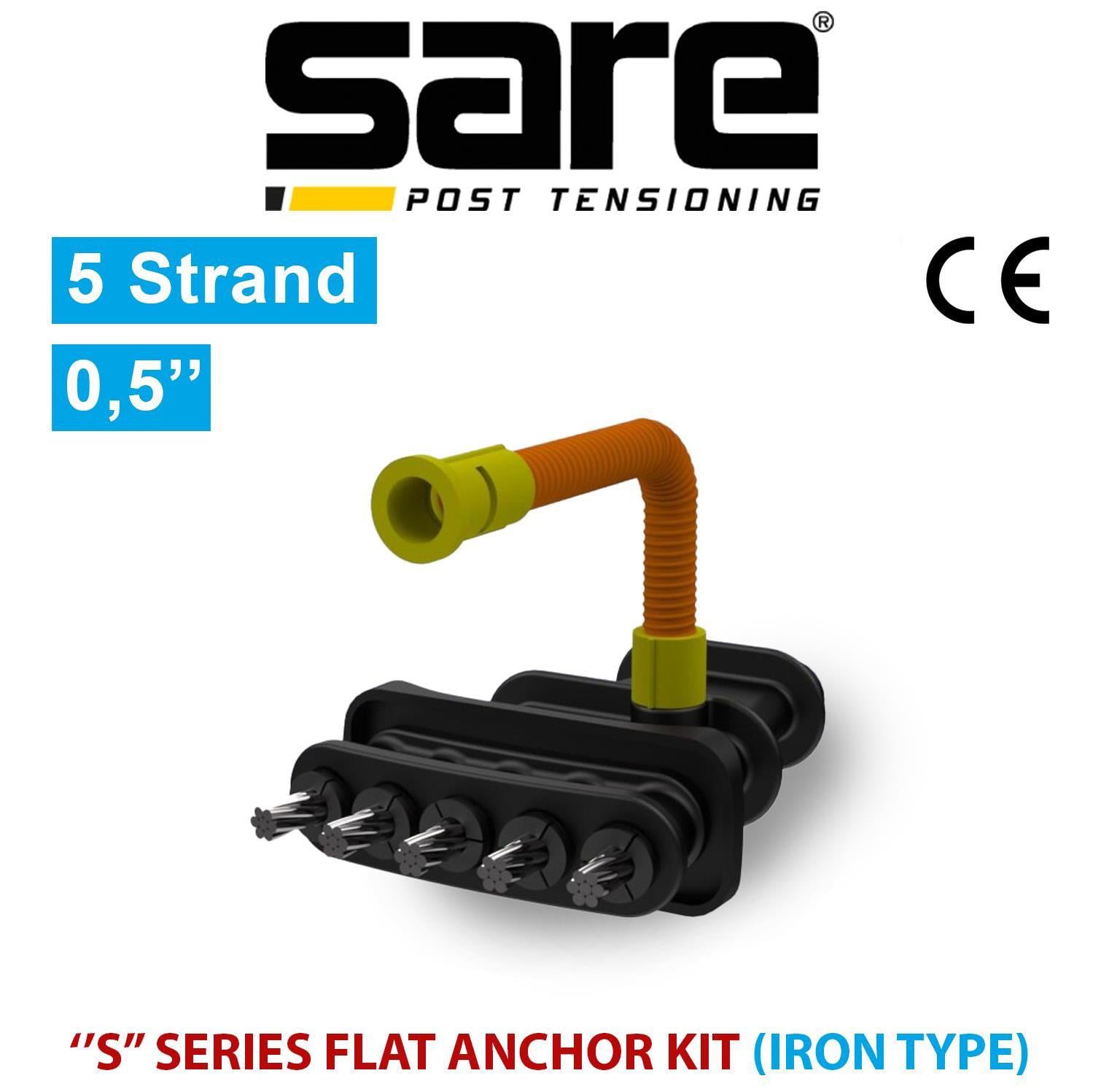5 Strand - S Series Post Tension Kit