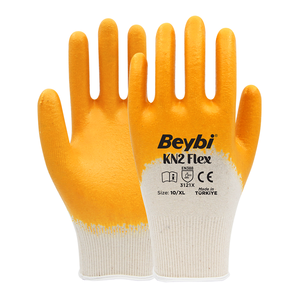 BEYBİ KN-2 Flex Nitril İş Eldiven 9 Numara