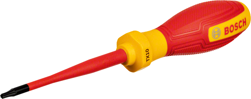 BOSCH Profesyonel İzoleli 1000 Volt T10 x 75 mm Torx Tornavida (1600A02NC5)