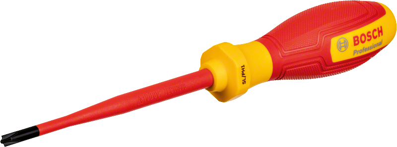 BOSCH Profesyonel İzoleli 1000 Volt Tornavida SL PH1 x 100 mm (1600A02ND4)