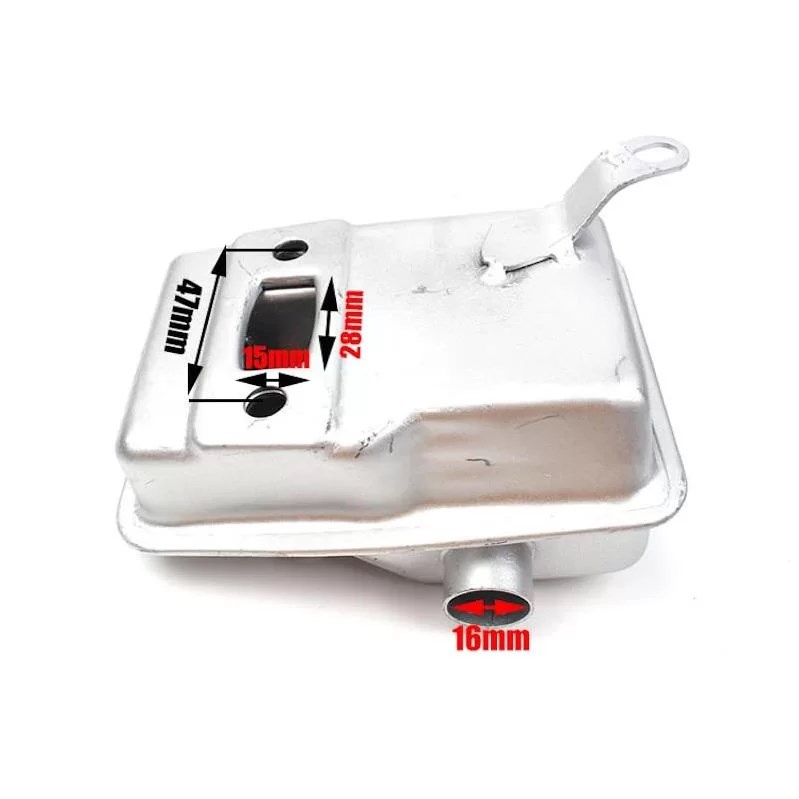Benzinli Tırpan BG/CG 63 cc Motor Egzosu