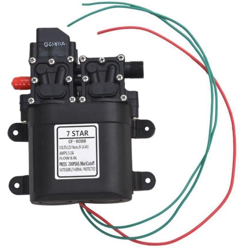 GF-8088 Çift Motorlu Tekne-Yat-Karavan Sintine Pompa 12 V