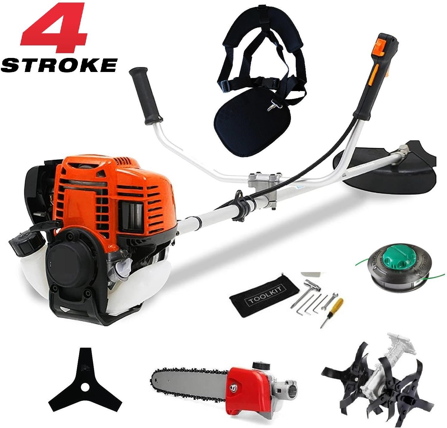 Gardenpro TK40FA 4 Zamanlı Tırpan-Testere+Çapalama Aparatı