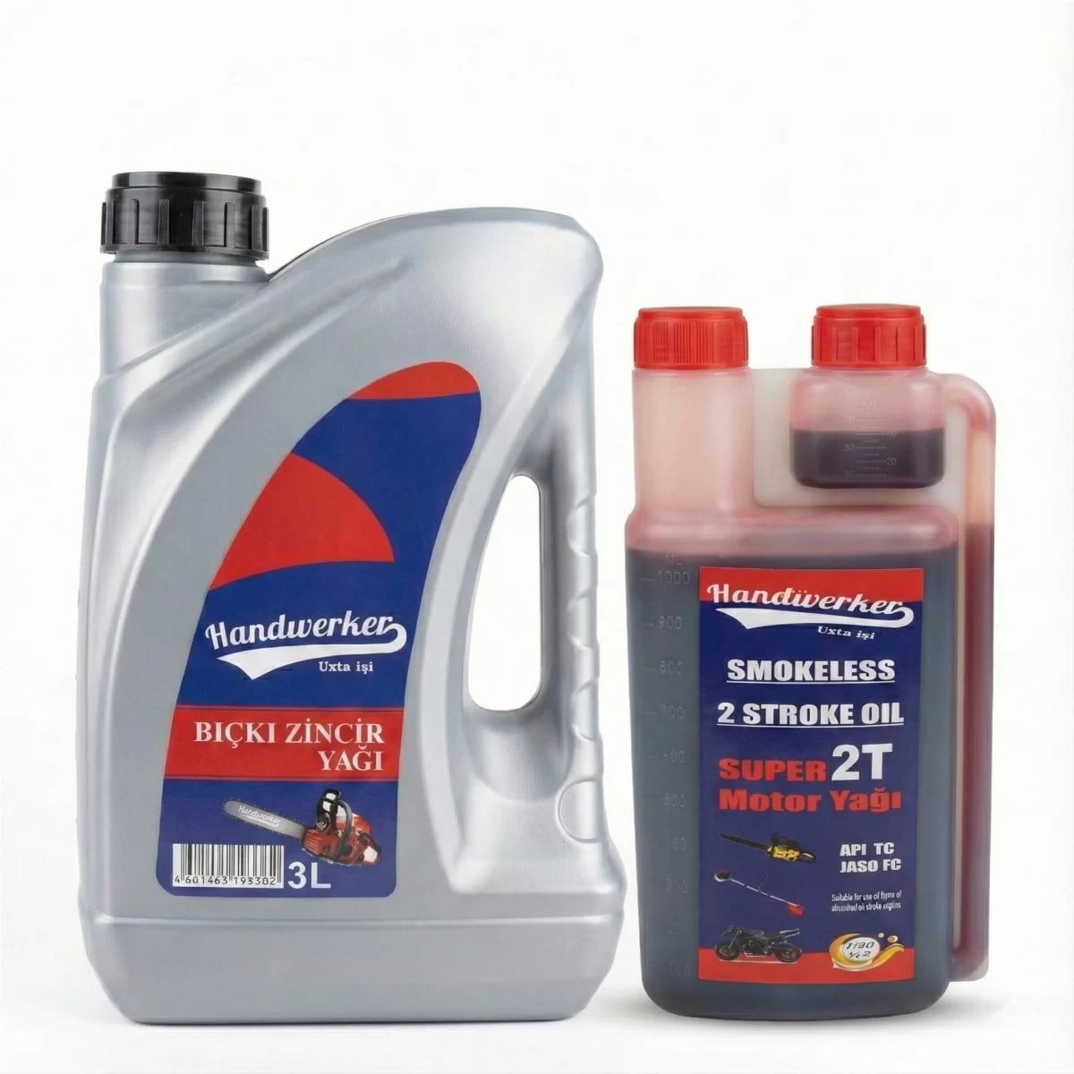 Handwerker Testere Kılavuz Ve Benzin Karışım Yağı 3+1 lt