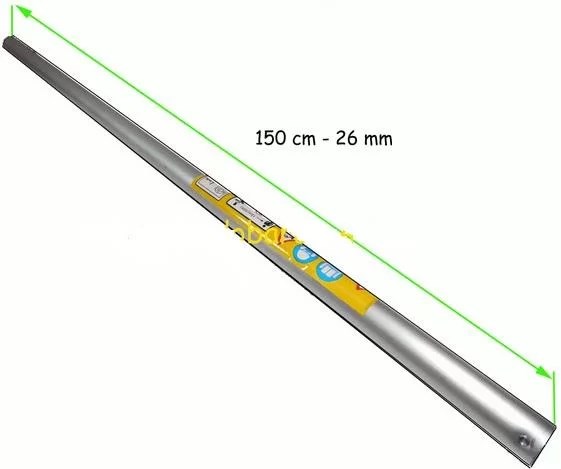 Motorlu Tırpan Şaft Borusu 26 mm 150 cm