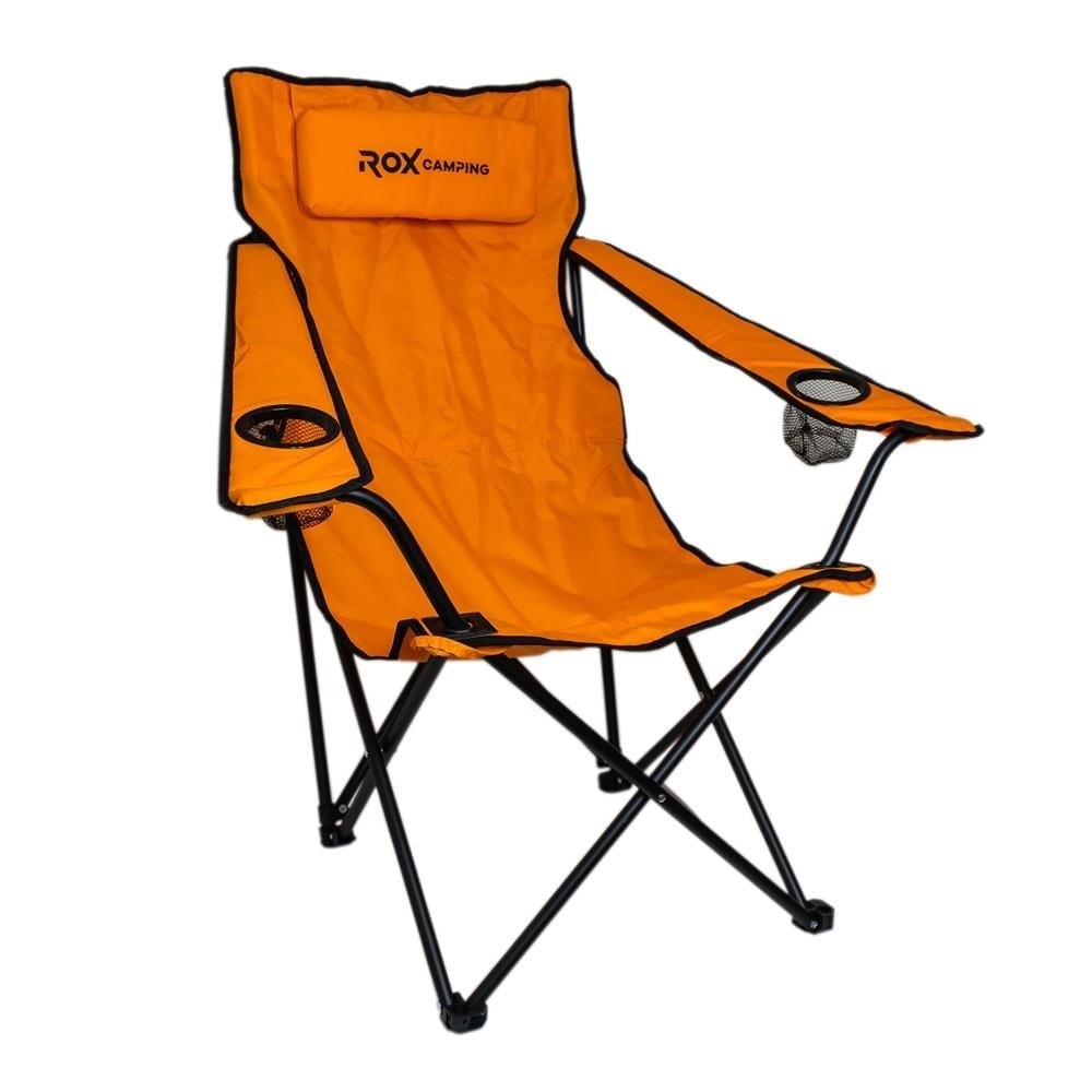 ROX Camping Turuncu Katlanır Kamp Sandalyesi (153CAMP0316)