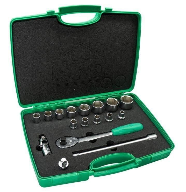 Elta 1/2'' Altı Köşe Lokma Anahtar Takımı (17 Parça)
