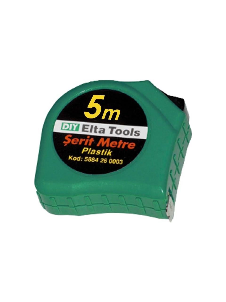 Elta Plastik Şerit Metre 5 M