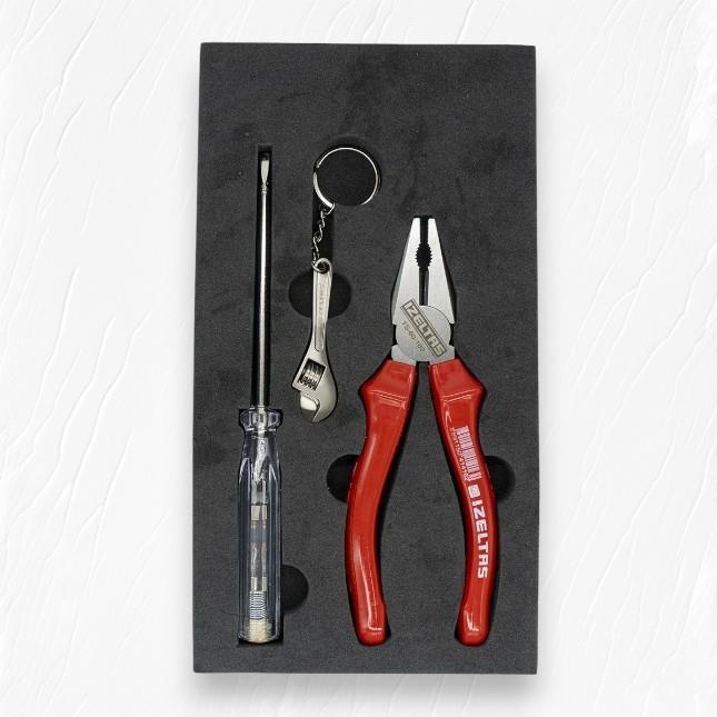 İzeltaş Pense Ve Kontrol Kalemi Seti