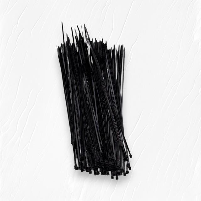 Zenith Kablo Bağı Klips Plastik Kelepçe 3,6x250 mm Siyah 100 adet