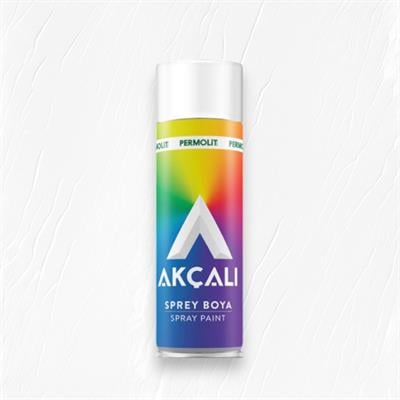 Akçalı Sprey Boya 400 ml 301 Parlak Beyaz