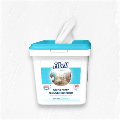 Fibril Yüzey Temizleme Beyaz Sirkeli Sabun Kokulu 300'lü Kova