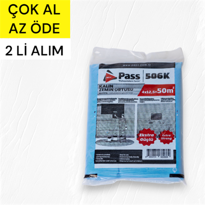 PASS Kalın Zemin Örtüsü 50m2 2'li Paket