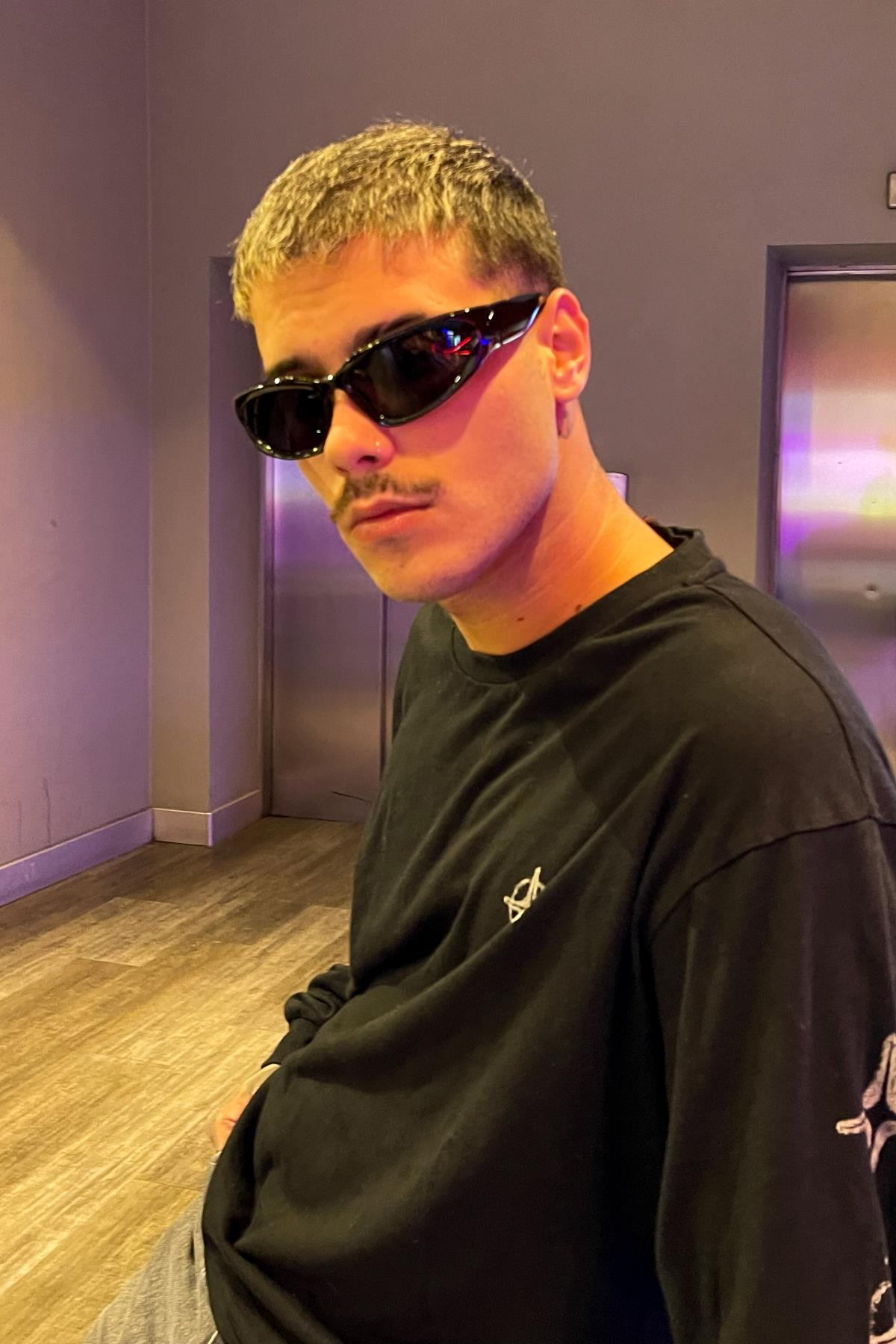 Alien Erkek Rave Güneş Gözlüğü Siyah