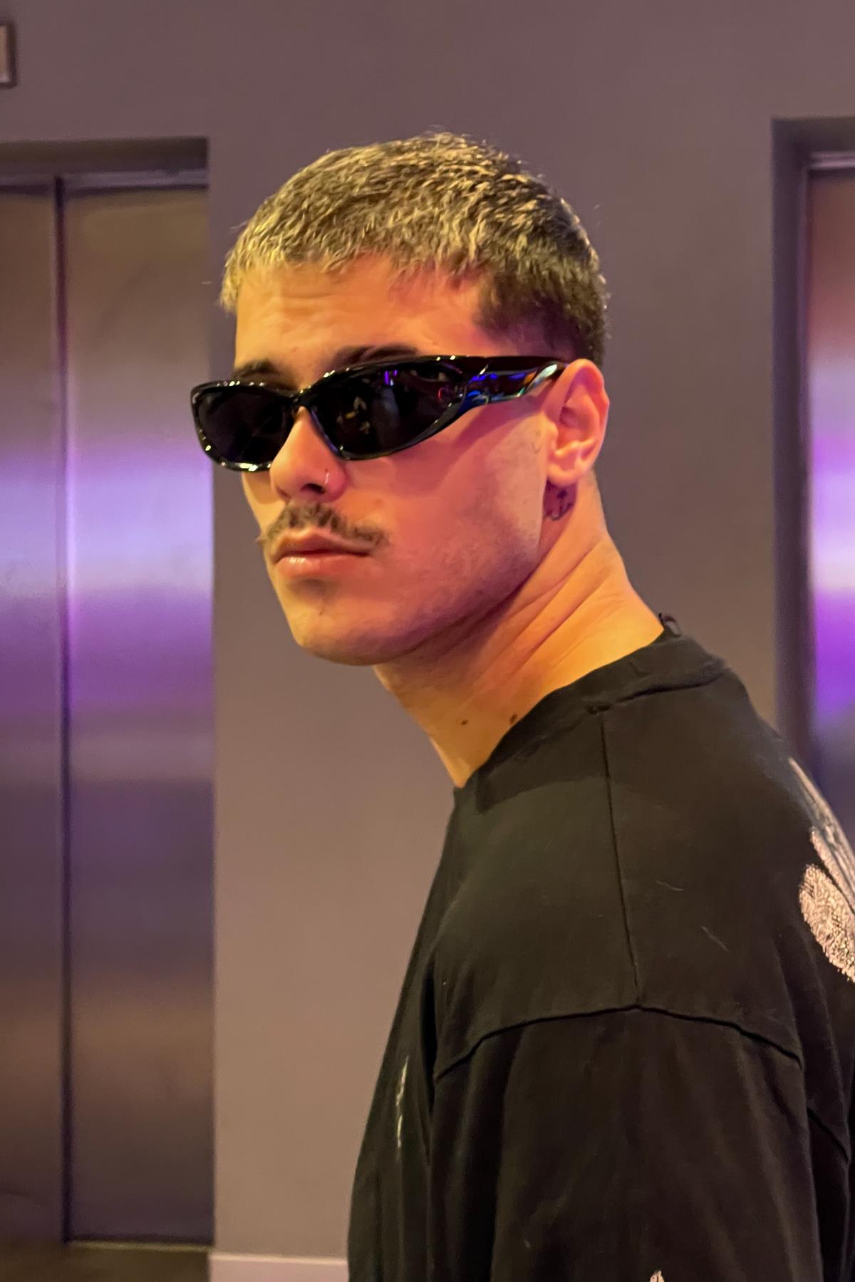 Alien Erkek Rave Güneş Gözlüğü Siyah