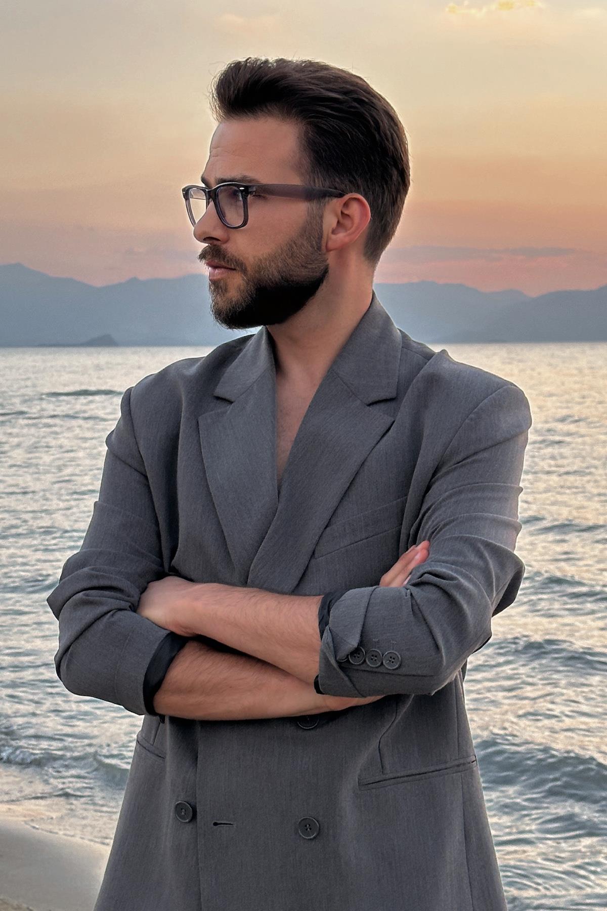 Nero Erkek Blue Block Gözlük Siyah