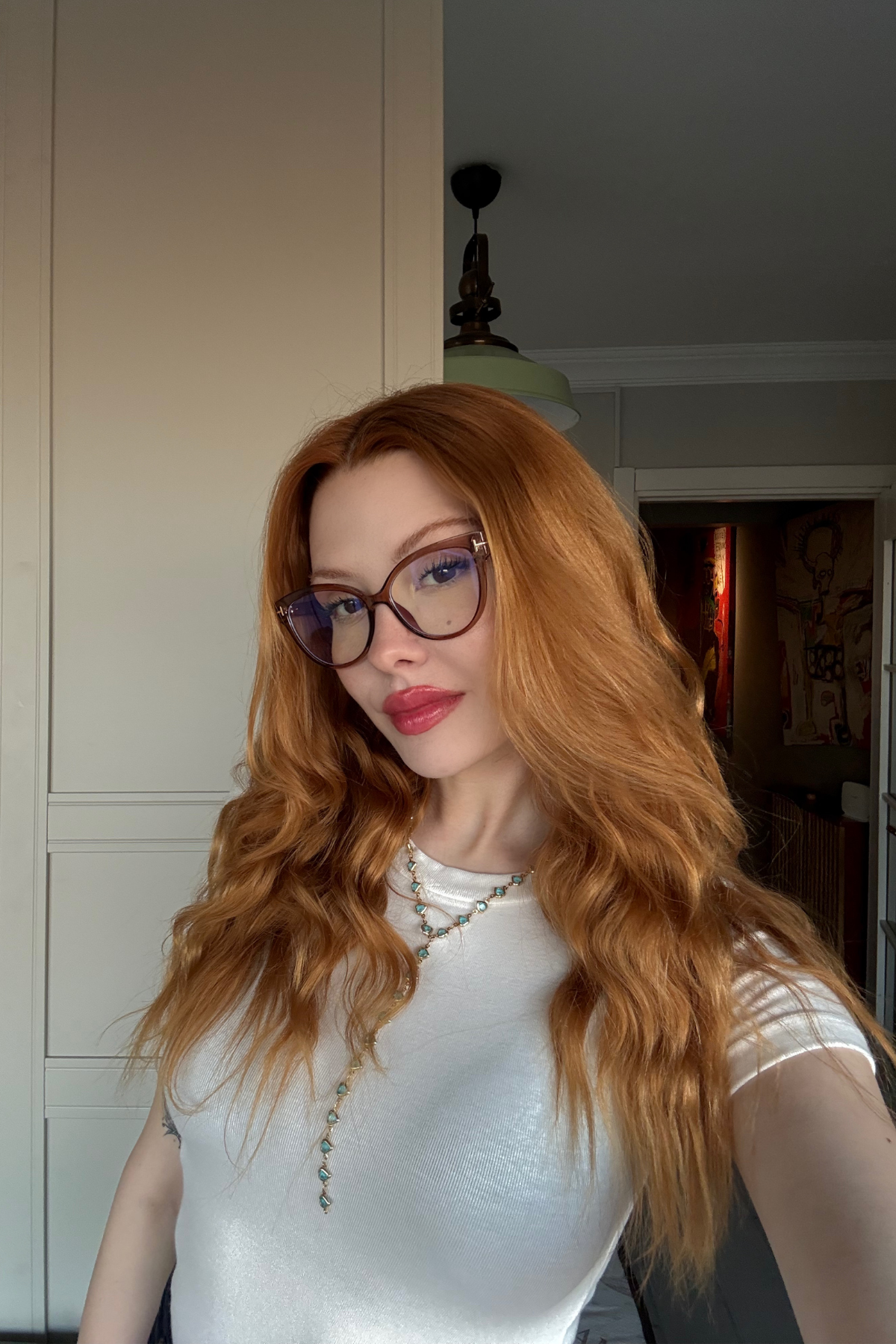 Oxter Kadın Blue Block Gözlük Nude