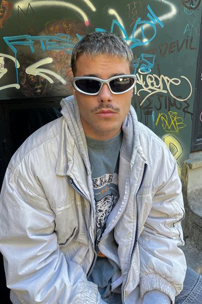 Alien Erkek Rave Güneş Gözlüğü Gri-Siyah