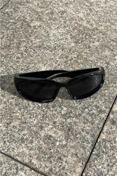 Alien Kadın Rave Güneş Gözlüğü Siyah