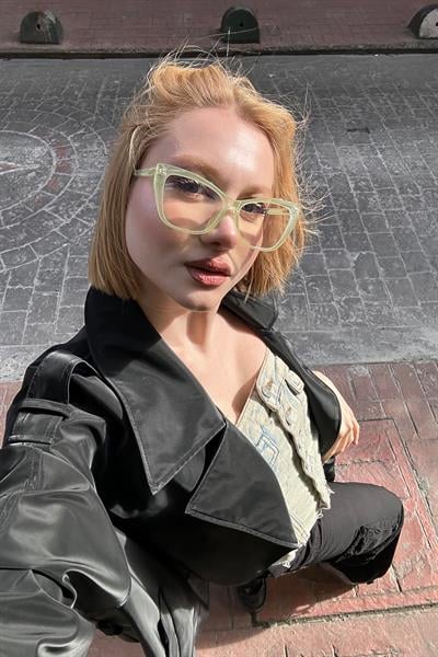 Candy Kadın Blue Block Gözlük Yeşil