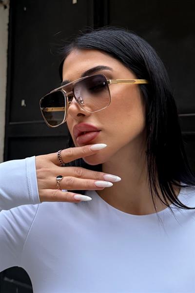 Gentle Kadın Güneş Gözlüğü Gold-Siyah Degrade
