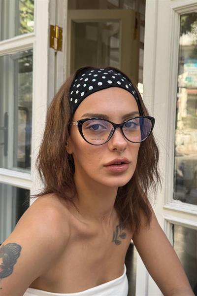 Miralya Kadın Blue Block Gözlük Siyah