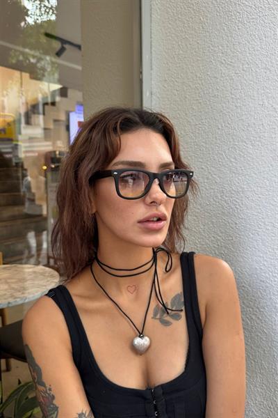 Nero Kadın Güneş Gözlüğü Mat Siyah-Degrade