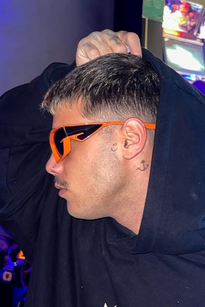 Ufix Erkek Rave Güneş Gözlüğü Turuncu